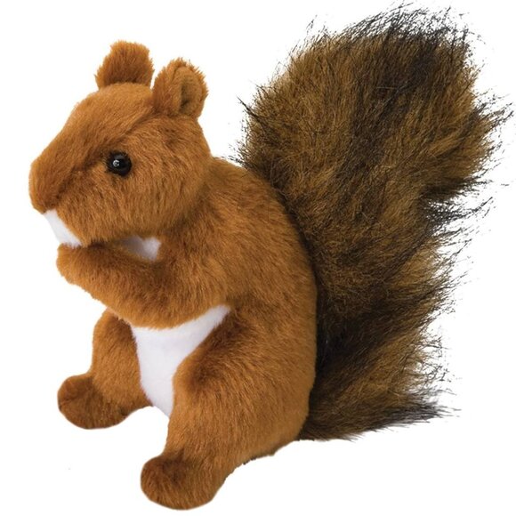 Douglas Plush New w/ Tag Red Squirrel Roadie  Wild Stuffed Animal 6" - Picture 1 of 7